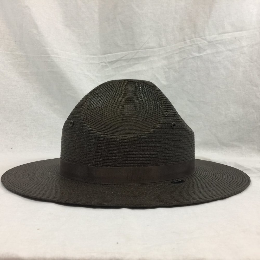 Stratton Hat Straw Brown 7 3/8  Trooper Police - Picture 13 of 14